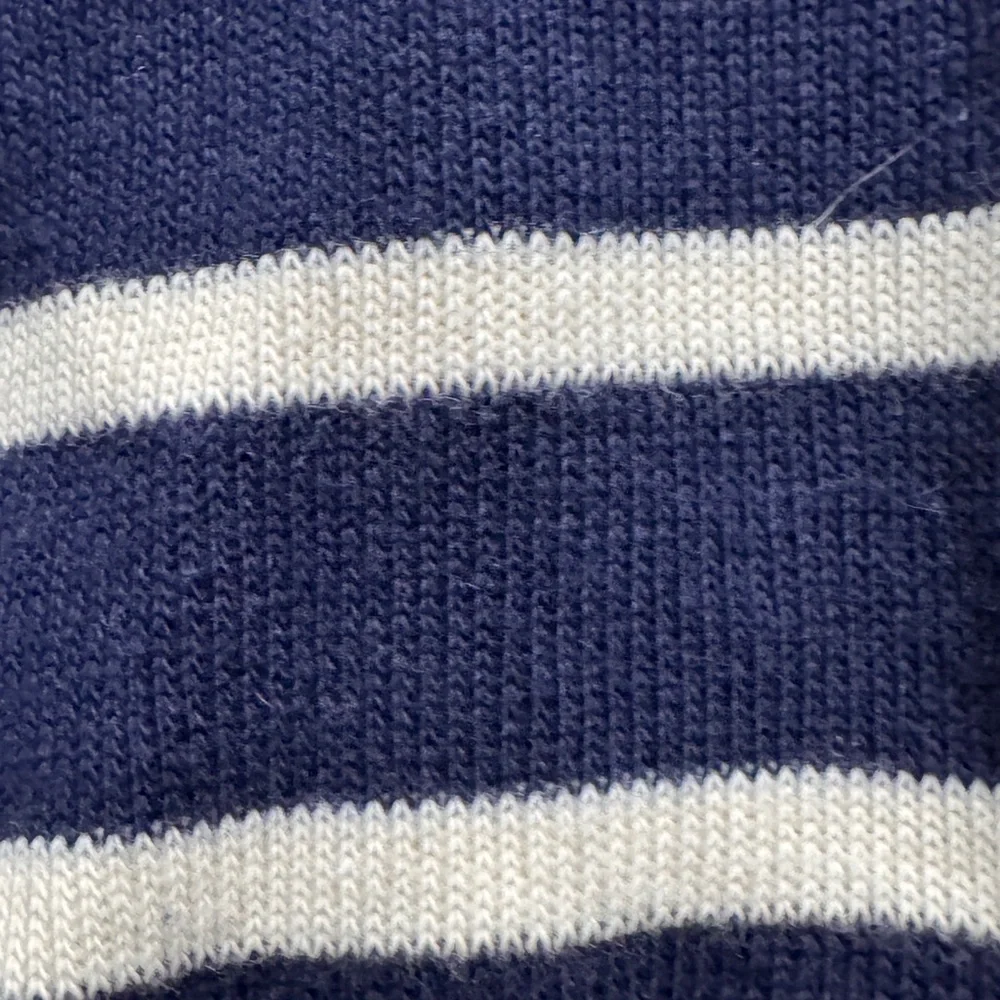 Ralph Lauren Navy and White Striped Polo size 12 months